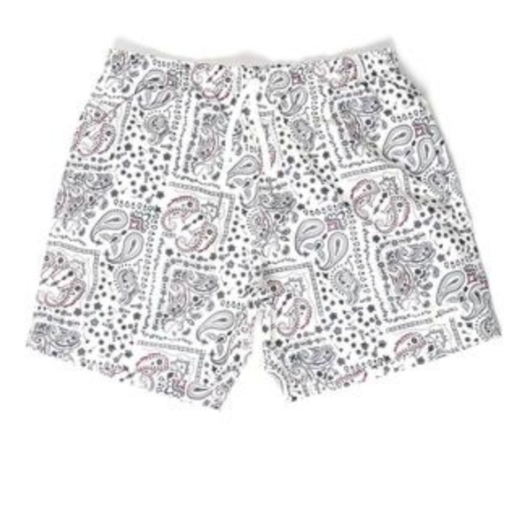 bandana swim trunks